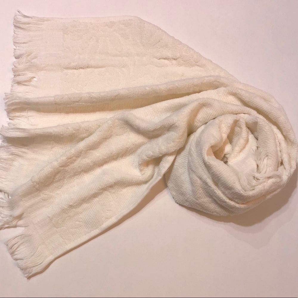 Luxury Flower Patterned Cotton Turkish Hand Towel
